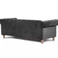 Sofá Chesterfield Gris