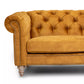 Sofá Chesterfield Mostaza
