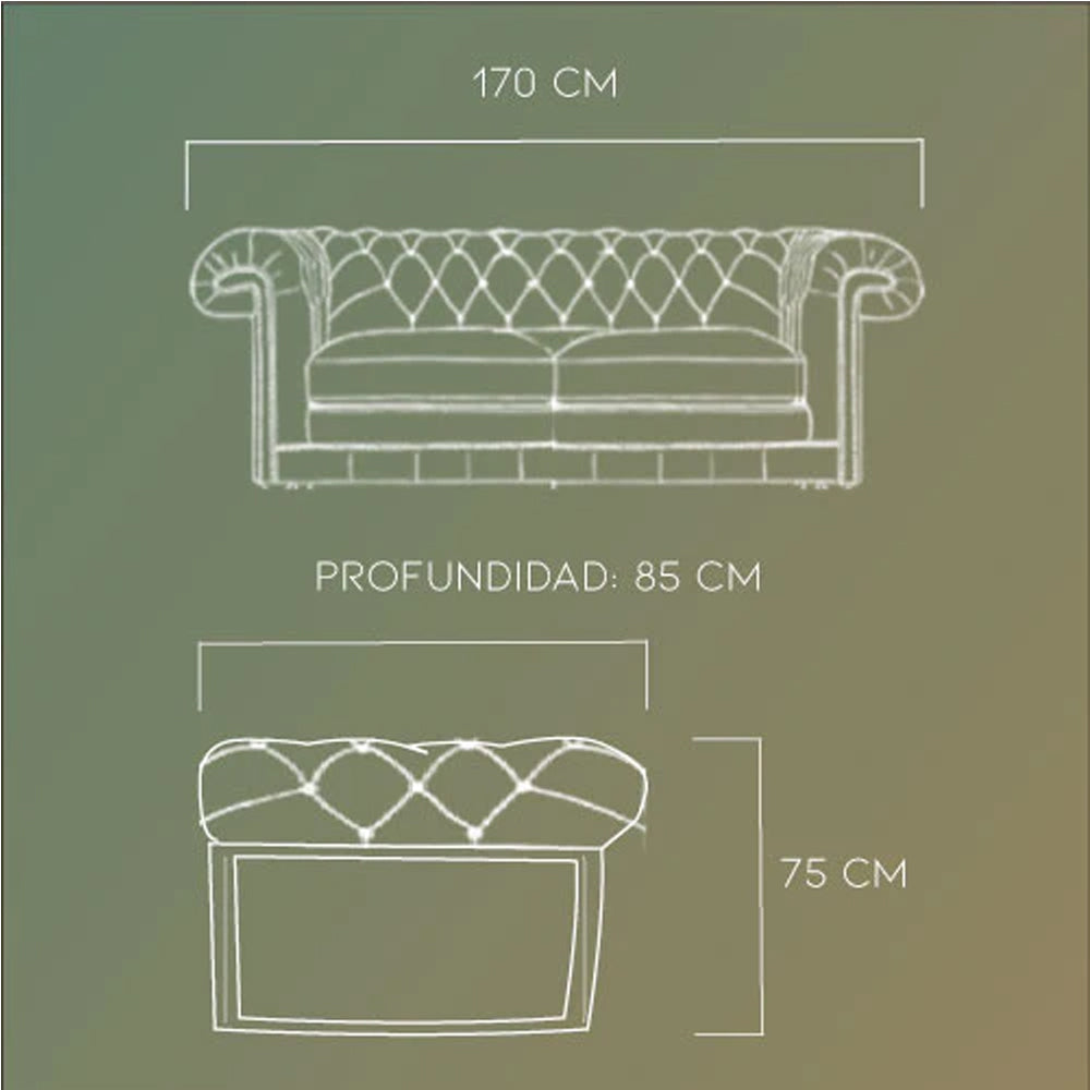 Sofá Chesterfield